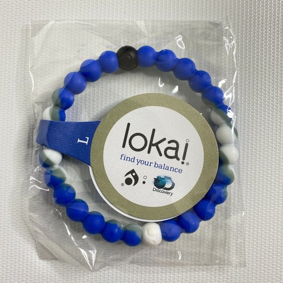 Lokai Bracelets Oceana Shark Theme New Sealed NWT - Picture 3 of 6